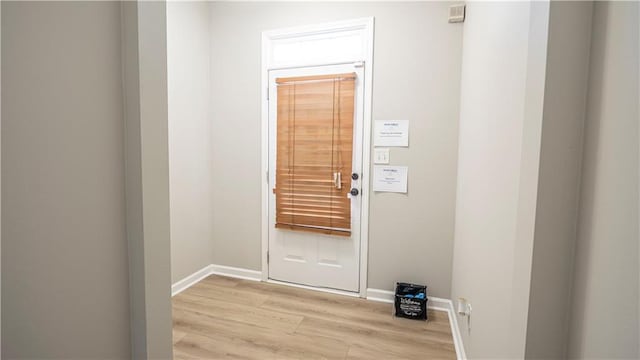 3176 Creston Park Ct, Duluth, GA 30096 - doorway to outside with light wood-type flooring and baseboards