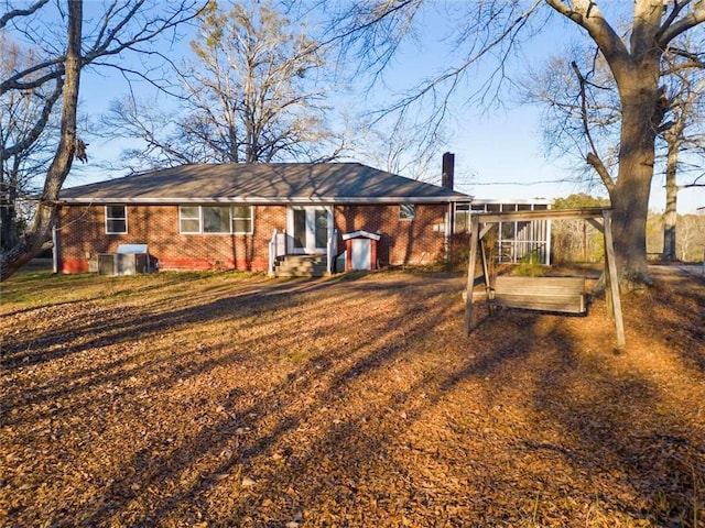 view of back of property