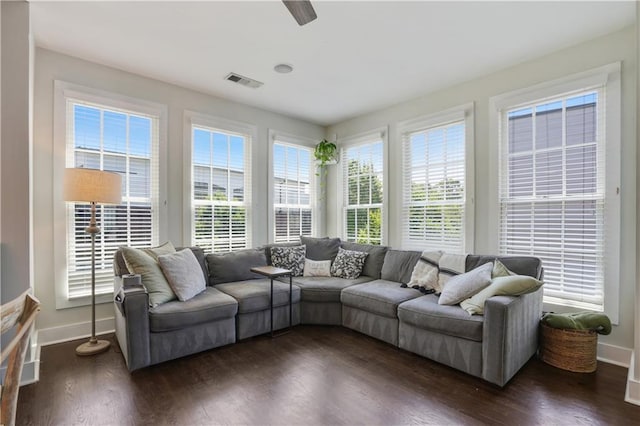 1300 Dekalb Ave NE Unit 731, Atlanta, GA 30307 - sunroom / solarium with baseboards and wood finished floors