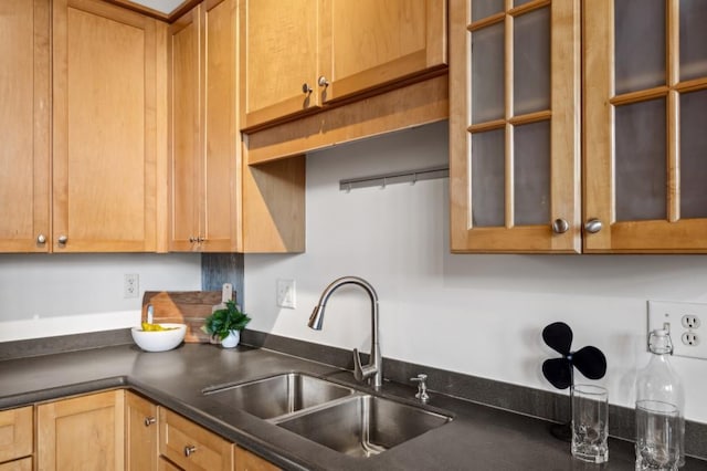 kitchen featuring sink