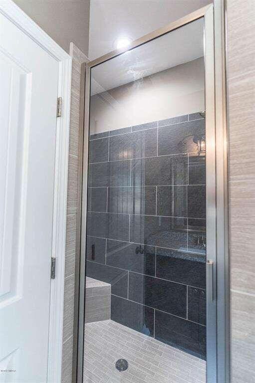 full bath with a stall shower