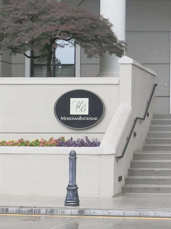 3334 Peachtree Rd NE Unit 614, Atlanta, GA 30326 - view of community / neighborhood sign