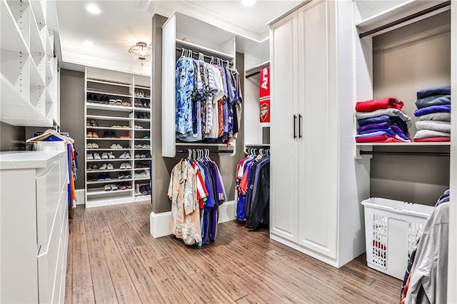 620 Elizabeth Oak Ct, Alpharetta, GA 30004 - walk in closet featuring light wood finished floors