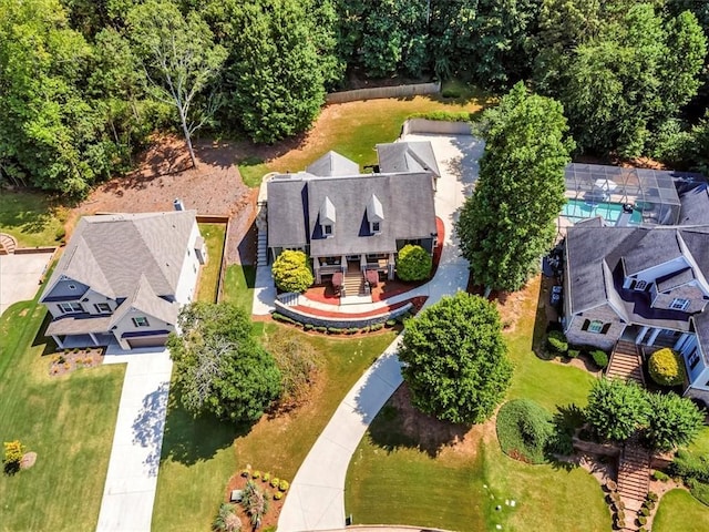 aerial view