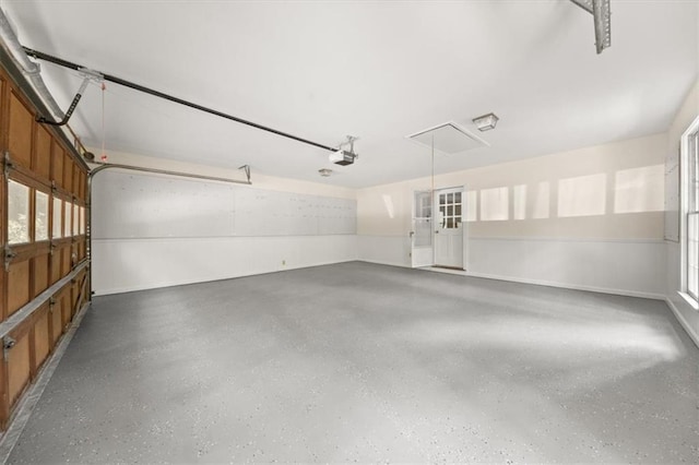 127 Roe Hampton Ln, Stone Mountain, GA 30087 - garage featuring a garage door opener