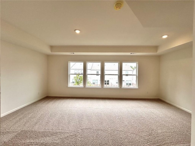 1958 Asher Ln Unit 50, Conyers, GA 30013 - empty room featuring carpet flooring, a tray ceiling, baseboards, and recessed lighting