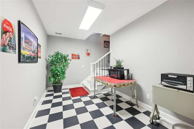 270 Morrow Rd, Newborn, GA 30056 - home office featuring tile patterned floors and baseboards