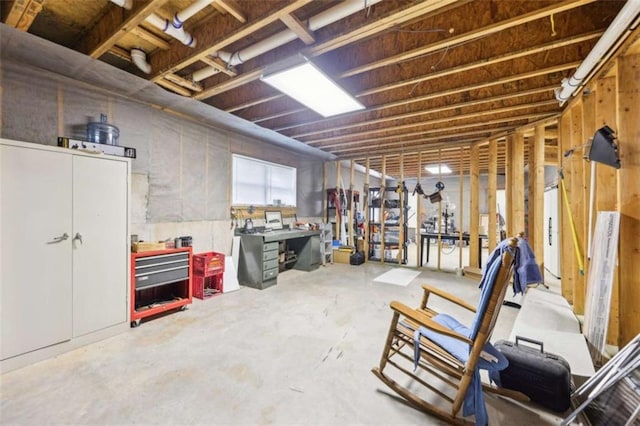 270 Morrow Rd, Newborn, GA 30056 - basement with a workshop area