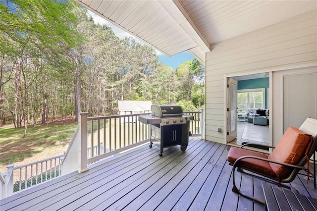 270 Morrow Rd, Newborn, GA 30056 - deck featuring area for grilling