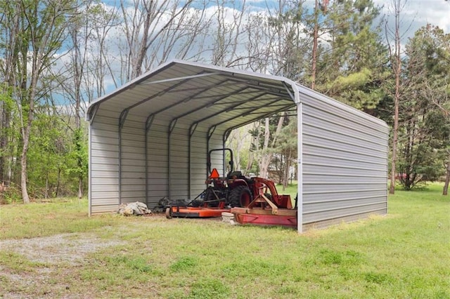 270 Morrow Rd, Newborn, GA 30056 - view of outdoor structure with a detached carport