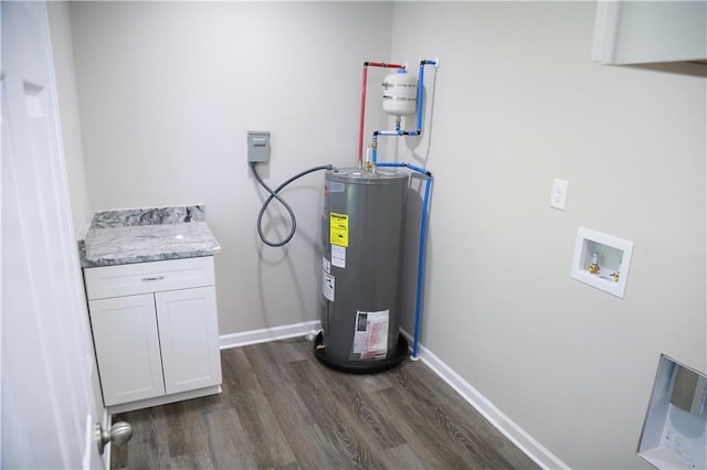 414 E 17th St E, Rome, GA 30161 - utility room featuring electric water heater