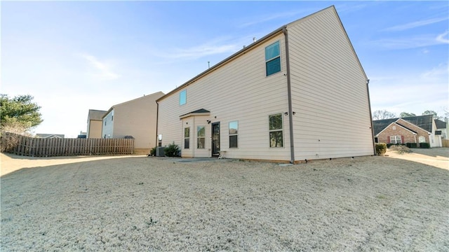 view of rear view of house