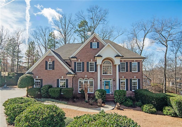 view of colonial inspired home