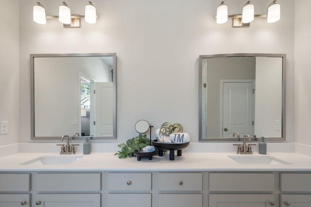 5315 Trescott Path, Cumming, GA 30028 - bathroom featuring double vanity