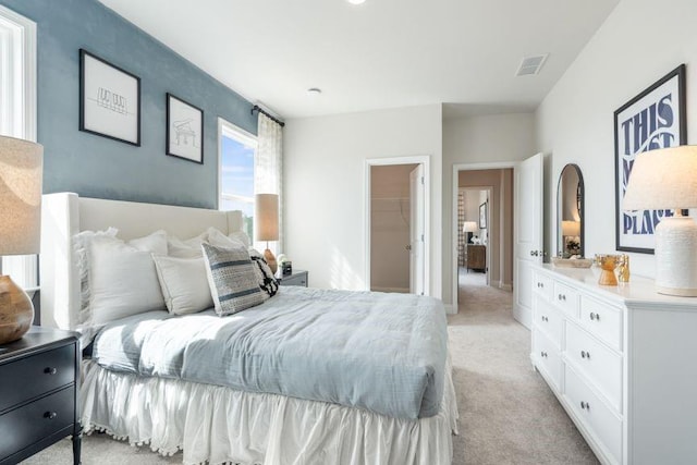 5315 Trescott Path, Cumming, GA 30028 - bedroom featuring light carpet