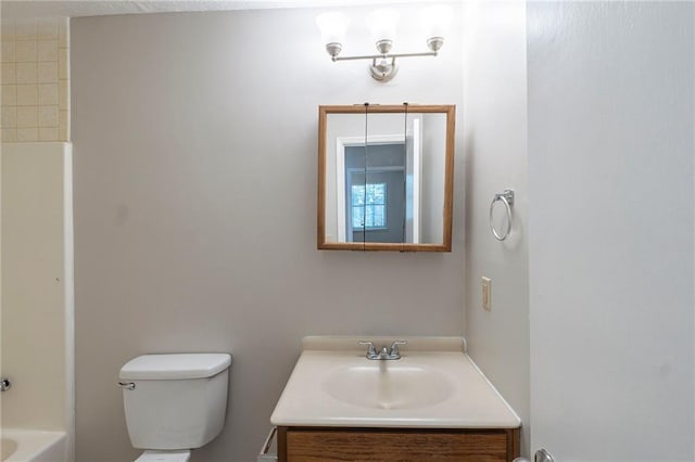 2247 Cherokee Valley Dr, Lithonia, GA 30058 - bathroom featuring vanity and toilet