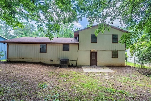2247 Cherokee Valley Dr, Lithonia, GA 30058 - rear view of property with a patio area and crawl space
