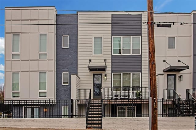 view of townhome / multi-family property