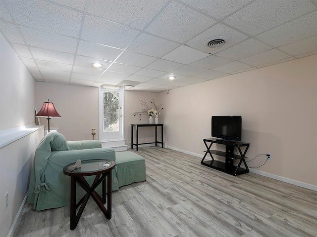 4601 Gann Xing SW, Smyrna, GA 30082 - living room with wood finished floors and a paneled ceiling