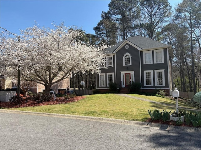 4601 Gann Xing SW, Smyrna, GA 30082 - colonial-style house with a front yard