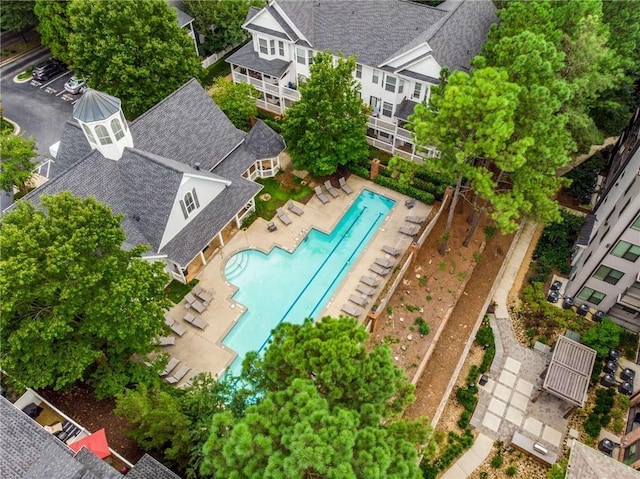 951 Glenwood Ave SE Unit 1805, Atlanta, GA 30316 - bird's eye view of a pool area