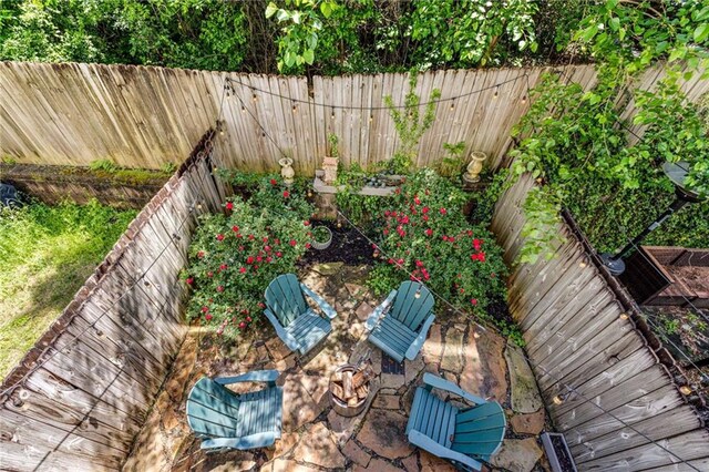 951 Glenwood Ave SE Unit 1805, Atlanta, GA 30316 - view of patio / terrace with a fenced backyard
