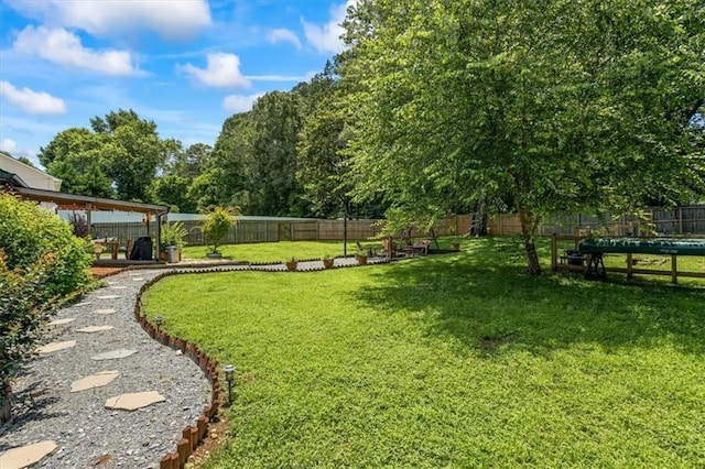 110 Village Ct, Woodstock, GA 30188 - view of fenced backyard