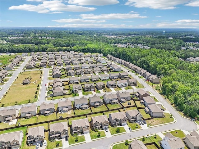 66 Cottontail Ln, Loganville, GA 30052 - aerial perspective of suburban area with a forest