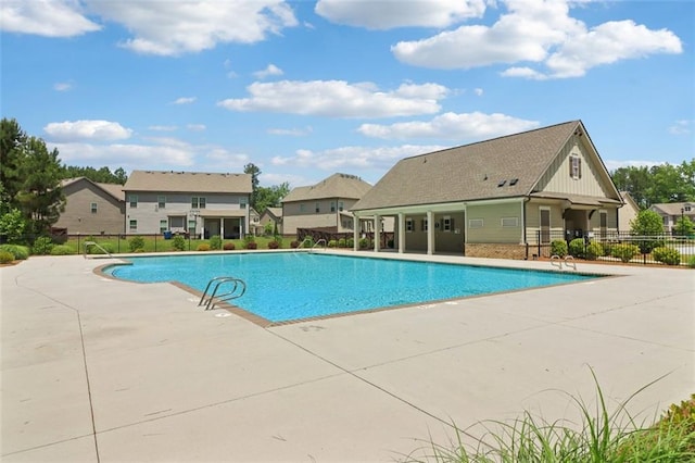 66 Cottontail Ln, Loganville, GA 30052 - community pool with fence and a patio area