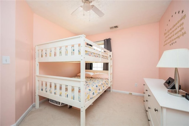 3090 Perch Ln SW, Marietta, GA 30008 - bedroom with carpet floors, baseboards, and a ceiling fan