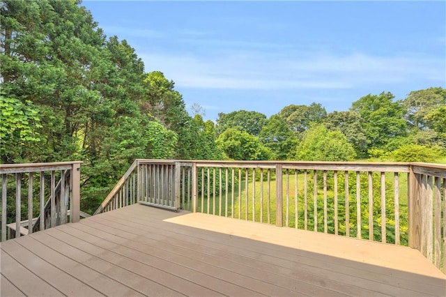 6440 Narramore Way, Lula, GA 30554 - view of deck