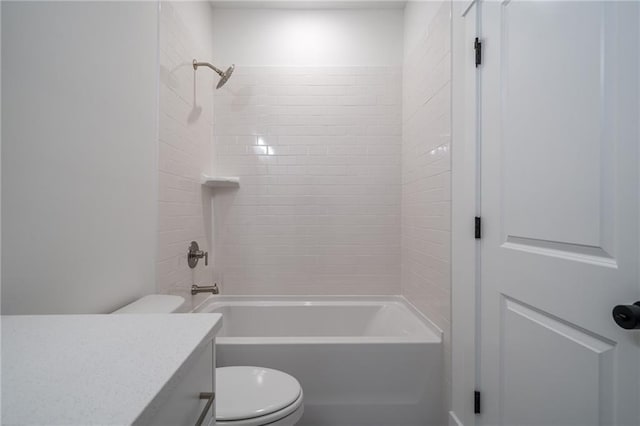 318 Reese Way, Ball Ground, GA 30107 - full bathroom with toilet, shower / washtub combination, and vanity