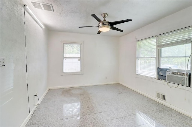 3221 Colquitt Dr, Atlanta, GA 30340 - spare room featuring visible vents, baseboards, and ceiling fan