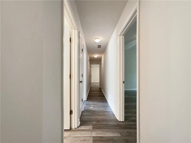 6001 Deer Springs Ln NW, Acworth, GA 30101 - hall with wood finished floors and baseboards