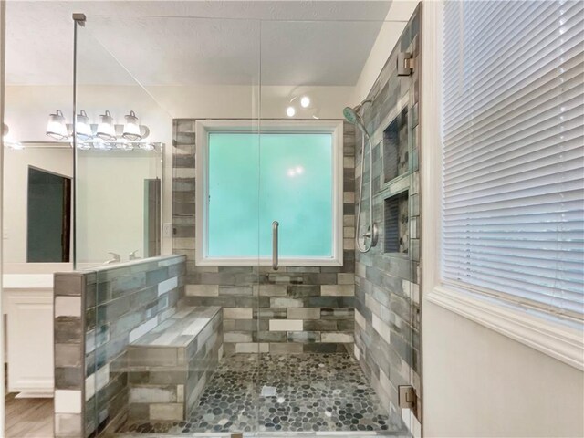 6001 Deer Springs Ln NW, Acworth, GA 30101 - full bathroom with a shower stall