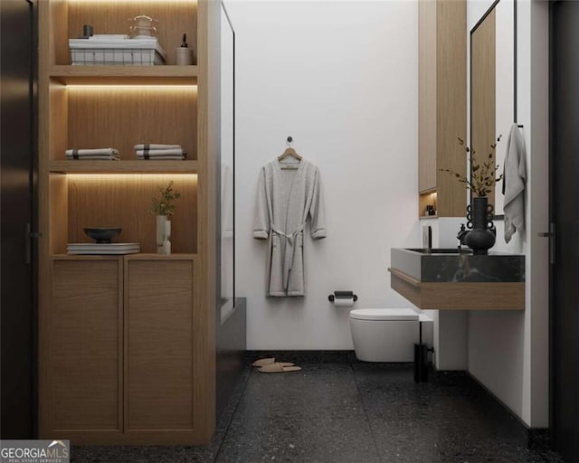 bathroom with toilet