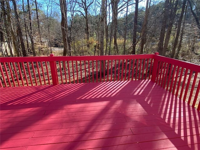 view of deck