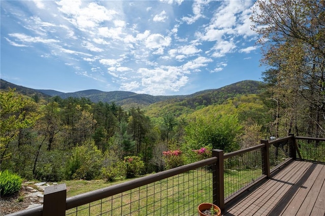 306 Pig Trl, Cherry Log, GA 30522 - property view of mountains with a wooded view