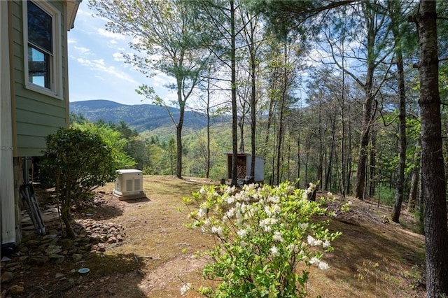 306 Pig Trl, Cherry Log, GA 30522 - view of yard with a view of trees and a mountain view