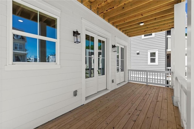 1417 Coretta Scott Bnd, Atlanta, GA 30318 - view of wooden deck