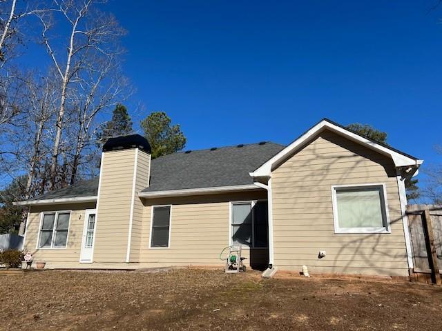 view of back of house