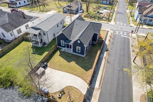 459 James P Brawley Dr NW, Atlanta, GA 30318 - drone / aerial view with a residential view