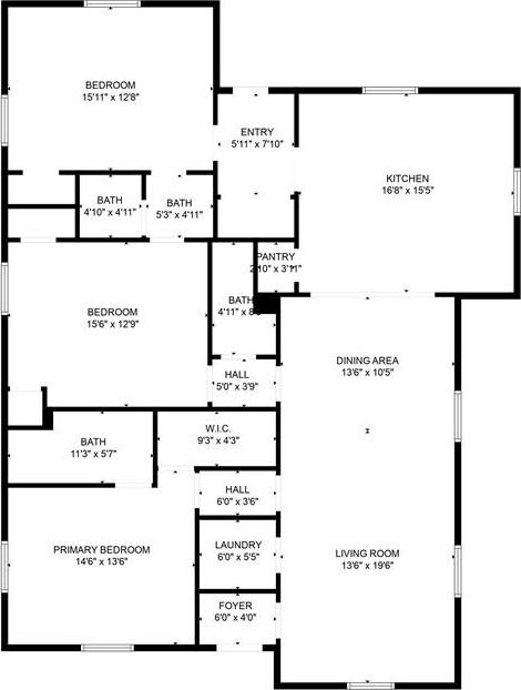 459 James P Brawley Dr NW, Atlanta, GA 30318 - plan