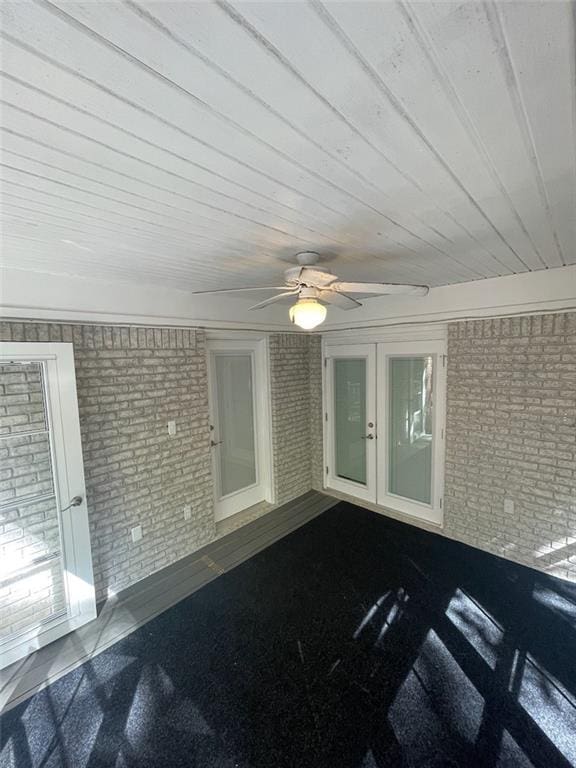 2166 Lake Ridge Ter, Lawrenceville, GA 30043 - unfurnished sunroom featuring french doors