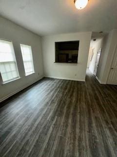 3609 Ginnis Rd, Atlanta, GA 30331 - unfurnished living room with wood finished floors