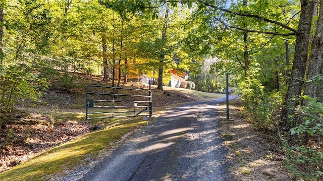 view of road