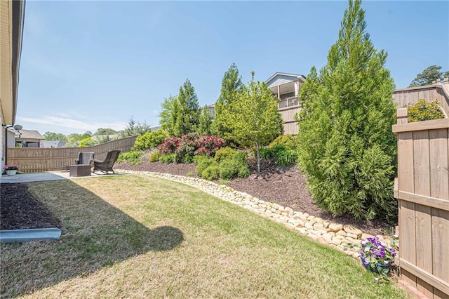 3715 Bridges Ct, Cumming, GA 30040 - view of yard featuring a patio