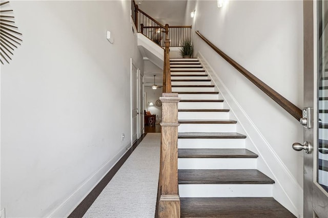 view of stairs