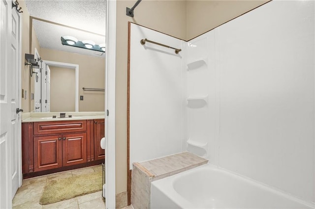 539 Mcgill Park Ave NE, Atlanta, GA 30312 - full bathroom featuring vanity,  shower combination, and tile patterned flooring
