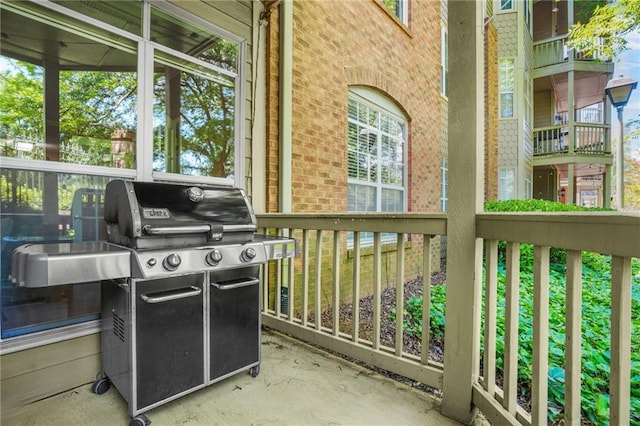 539 Mcgill Park Ave NE, Atlanta, GA 30312 - view of patio featuring area for grilling